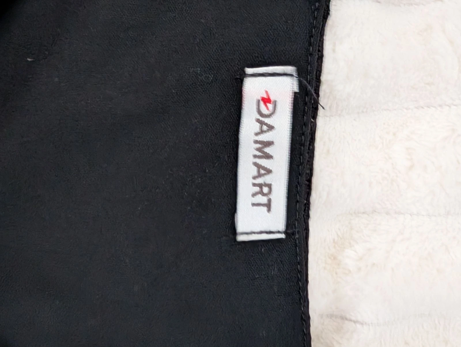 Magnífica vestido negro medio largo Damart - Parte superior de encaje y parte inferior de terciopelo T. 44 – photo 6
